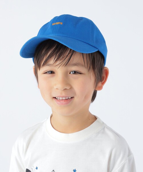 SHIPS（シップス）の「SHIPS KIDS:マイクロ ロゴ キャップ（キャップ・キッズ・ブルー/イエロー・ONE SIZE）」の11枚目の写真