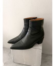 Ungrid | フェイクレザーポインテッドブーツ(ブーツ)