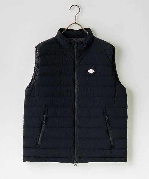 DANTON（ダントン）の「[DANTON/ダントン] 2WAYストレッチナイロン ダウンベスト（ダウンベスト・レディース・チャコール/ブラック・M/L/S）」の7枚目の写真