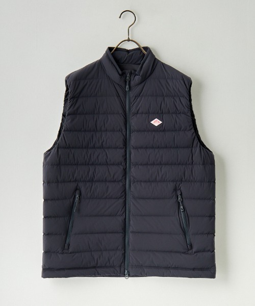 DANTON（ダントン）の「[DANTON/ダントン] 2WAYストレッチナイロン ダウンベスト（ダウンベスト・レディース・チャコール/ブラック・M/L/S）」の8枚目の写真