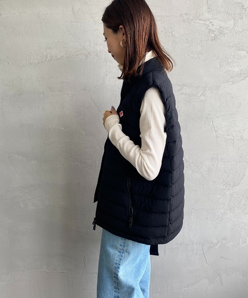 DANTON（ダントン）の「[DANTON/ダントン] 2WAYストレッチナイロン ダウンベスト（ダウンベスト・レディース・チャコール/ブラック・M/L/S）」の22枚目の写真