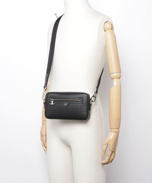 dunhill（ダンヒル）の「【返却】ローラガス ウエストエンド バッグ / ROLLAGAS WEST END BAG（ボディバッグ/ウエストポーチ・メンズ・ブラック・ONE SIZE）」の11枚目の写真