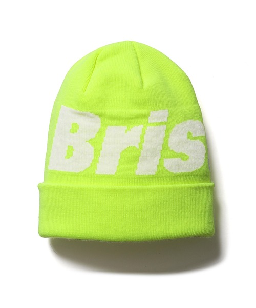 F.C.Real Bristol（エフシーレアルブリストル）の「BIG LOGO KNIT CAP（ニットキャップ/ビーニー・メンズ・ブラック/パープル/ブラウン/ライトグレー/イエロー・FREE）」の14枚目の写真