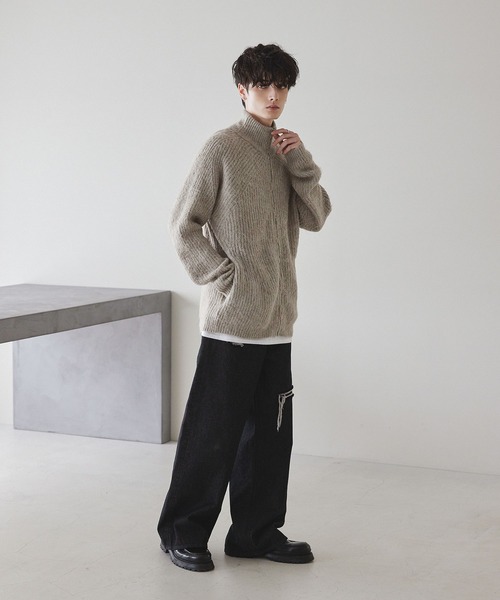 セール】ウールミックスドライバーズニット（ニット/セーター）｜CTHY
