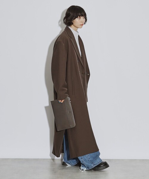 tk.TAKEO KIKUCHI(ティーケータケオキクチ)の「【WEB限定】レザー調ジップクラッチバッグ(クラッチバッグ・レディース・ブラック/ブルー系その他/ブラック系5/ダークグレー・00)」の22枚目の写真