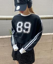 【PHILLY】2ラインナンバリングショートスウェット