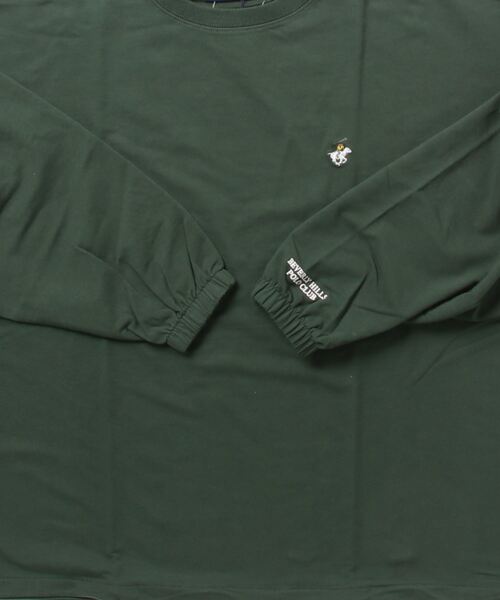 BEVERLY HILLS POLO CLUB(ビバリーヒルズポロクラブ)の「BEVERLY HILLS POLO CLUB/ビバリーヒルズポロクラブ / ミニ裏毛BIGスウェット(スウェット・レディース・アイボリー/ブラック/ブラウン/グリーン/グレー/ブルー/オレンジ/ネイビー・MEDIUM/LARGE/X-LARGE)」の10枚目の写真
