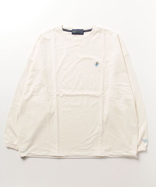 BEVERLY HILLS POLO CLUB(ビバリーヒルズポロクラブ)の「BEVERLY HILLS POLO CLUB/ビバリーヒルズポロクラブ / ミニ裏毛BIGスウェット(スウェット・レディース・アイボリー/ブラック/ブラウン/グリーン/グレー/ブルー/オレンジ/ネイビー・MEDIUM/LARGE/X-LARGE)」の16枚目の写真