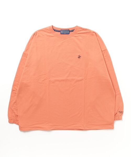 BEVERLY HILLS POLO CLUB(ビバリーヒルズポロクラブ)の「BEVERLY HILLS POLO CLUB/ビバリーヒルズポロクラブ / ミニ裏毛BIGスウェット(スウェット・レディース・アイボリー/ブラック/ブラウン/グリーン/グレー/ブルー/オレンジ/ネイビー・MEDIUM/LARGE/X-LARGE)」の20枚目の写真