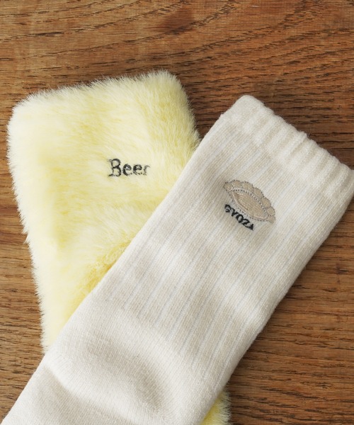 BIRTHDAY BAR(バースデイバー)の「JOliJOli フェイバリットシングスソックス 2足セット(ソックス/靴下・レディース・ブルー/アイボリー/グリーン/コバルトブルー/ホワイト/ピンク・フリー)」の11枚目の写真