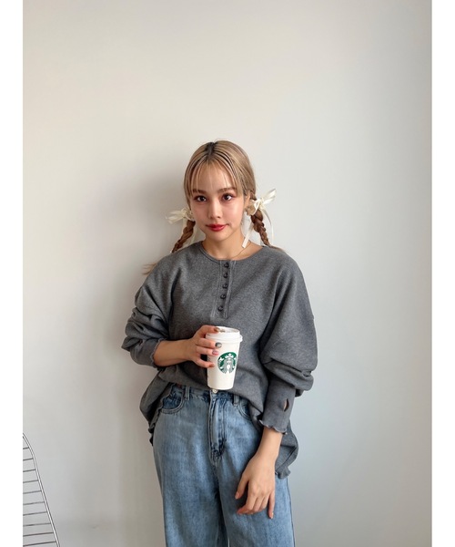 JUMELLE（ジュメロ）の「long ribbon set shushu（シュシュ・レディース・アイボリー・FREE）」の9枚目の写真