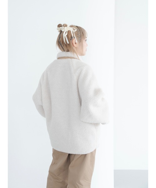 JUMELLE（ジュメロ）の「long ribbon set shushu（シュシュ・レディース・アイボリー・FREE）」の6枚目の写真