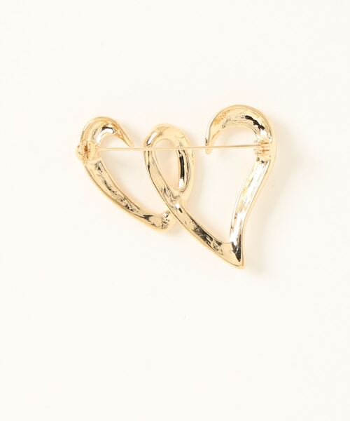 Heather（ヘザー）の「ハートモチーフブローチ　989781（ブローチ/コサージュ・レディース・ゴールド/シルバー・ONE SIZE）」の8枚目の写真