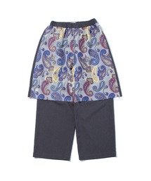 F/CE. PAISLEY JACQUARD LAYERED TROUSERS / エフシーイー ペイズリー ジャカード レイヤード トラウザーズ