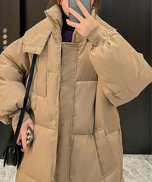 MAISON DE THERESE（メゾン ド テレーズ）の「中綿フード付きロング