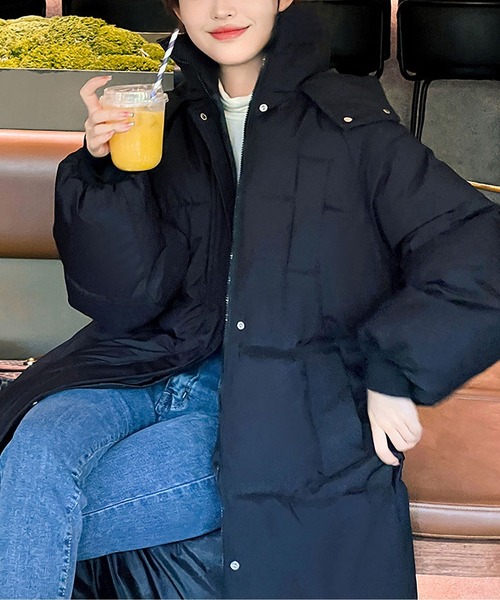 MAISON DE THERESE（メゾン ド テレーズ）の「中綿フード付きロング