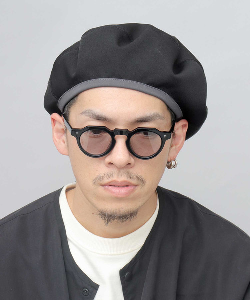 Mr.COVER(ミスターカバー)の「アーバンツイル ドローコード付き ベレー帽(ハンチング/ベレー帽・メンズ・ネイビー/ブラック/カーキ・FREE)」の21枚目の写真