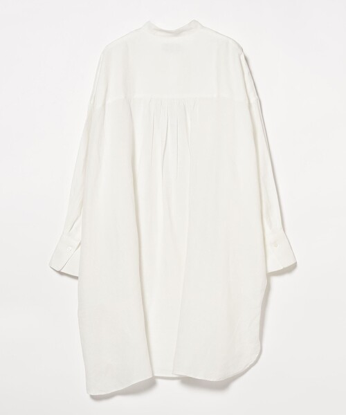 SETTO（セット）の「SETTO / MIDDLE SHIRT シャツ（シャツ/ブラウス・レディース・サックスブルー/ホワイト・ONE SIZE）」の4枚目の写真