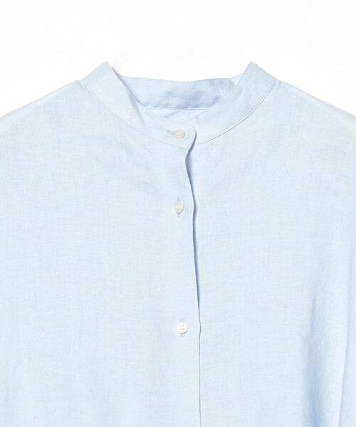 SETTO（セット）の「SETTO / MIDDLE SHIRT シャツ（シャツ/ブラウス・レディース・サックスブルー/ホワイト・ONE SIZE）」の7枚目の写真