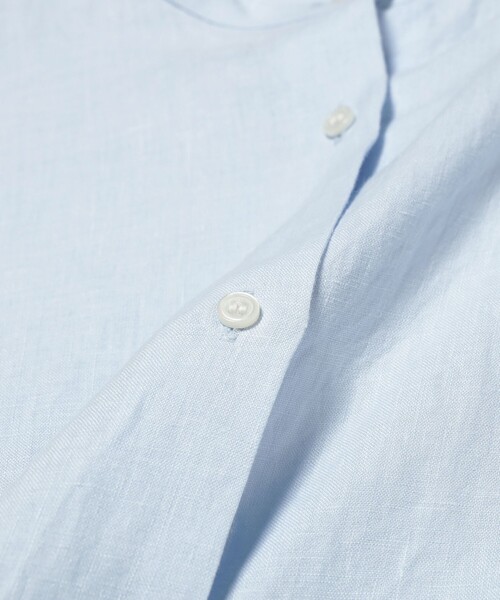SETTO（セット）の「SETTO / MIDDLE SHIRT シャツ（シャツ/ブラウス・レディース・サックスブルー/ホワイト・ONE SIZE）」の10枚目の写真