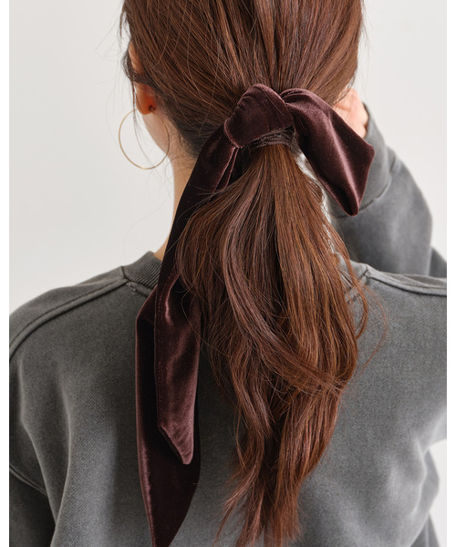 ベロアヘアリボン（その他ヘアアクセサリー）｜U by SPICK&SPAN（ユー