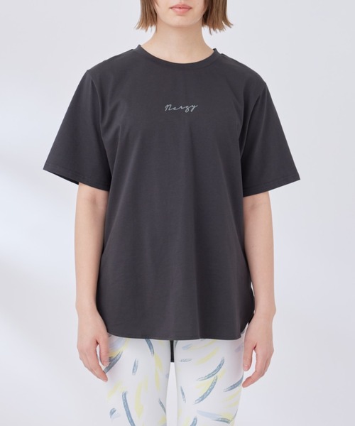 NERGY（ナージー）の「【接触冷感 & UV】SURREALISMグラフィックTシャツ（Tシャツ/カットソー・レディース・ブルー/ホワイト/ブラック・FREE）」の11枚目の写真