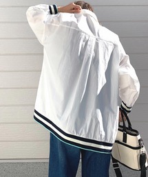 Q | リブドッキングシャツ(シャツ/ブラウス)