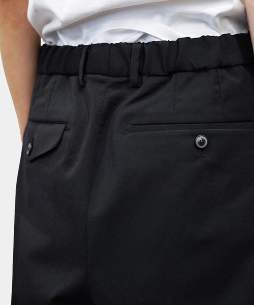 スーツ YOKO SAKAMOTO SUIT TAPERED TROUSERS yoko sakamoto SUIT TAPERED TROUSERS ‐ RECYCLE POLYESTER - Blog