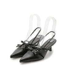 LILY BROWN | リボンディティールミュール(パンプス)