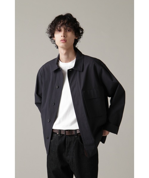 margarethowell シャツ　黒　ジャケット margarethowell シャツ黒ジャケット