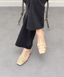 PARADIS COULEUR | 【PARADIS COULEUR】グルカテイストアンクルストラップサンダル(341301)(サンダル)