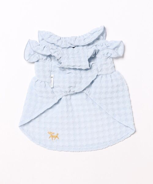 ROPE' PICNIC(ロペピクニック)の「ROPE' PICNIC/ぽこぽこカットソー(ペットウェア・メンズ・ブルー/アイボリー・2XS/XS/S/M/L/2L/2M)」の16枚目の写真