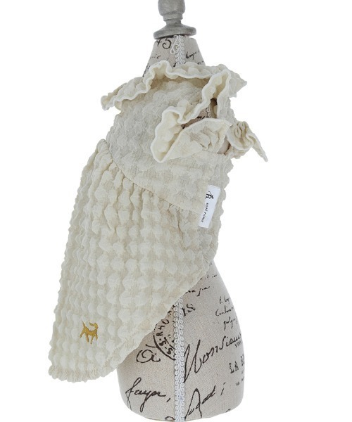 ROPE' PICNIC(ロペピクニック)の「ROPE' PICNIC/ぽこぽこカットソー(ペットウェア・メンズ・ブルー/アイボリー・2XS/XS/S/M/L/2L/2M)」の6枚目の写真