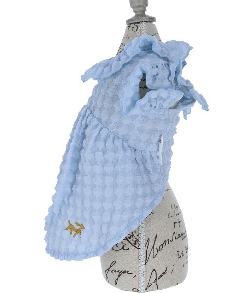 ROPE' PICNIC(ロペピクニック)の「ROPE' PICNIC/ぽこぽこカットソー(ペットウェア・メンズ・ブルー/アイボリー・2XS/XS/S/M/L/2L/2M)」の10枚目の写真