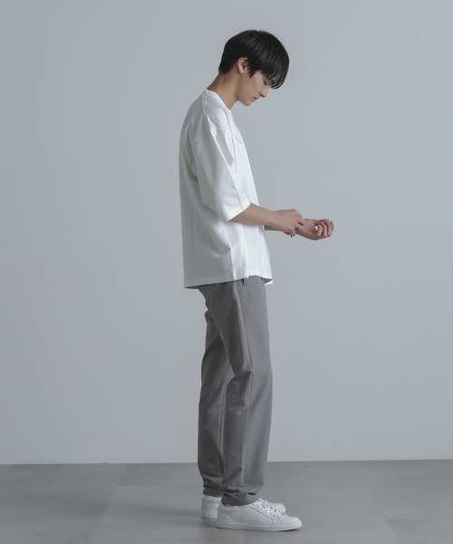 NANO universe(ナノユニバース)の「ルーズフィットワイドスリーブPO 7分袖(Tシャツ/カットソー・メンズ・ブラック/ホワイト/その他1/その他2・M/L)」の10枚目の写真