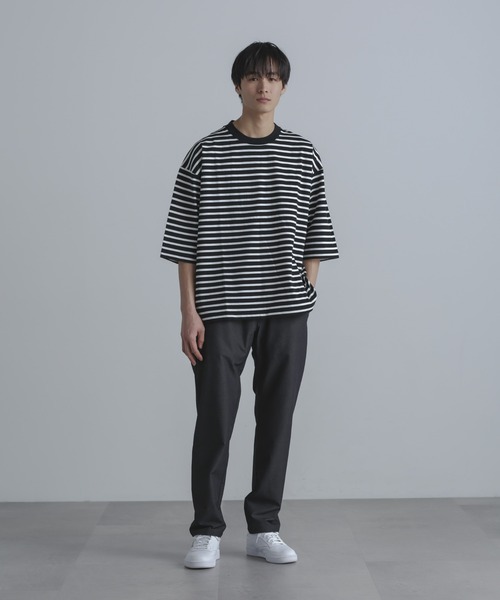 NANO universe(ナノユニバース)の「ルーズフィットワイドスリーブPO 7分袖(Tシャツ/カットソー・メンズ・ブラック/ホワイト/その他1/その他2・M/L)」の20枚目の写真