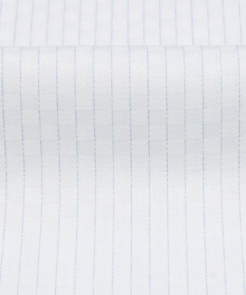 TOKYO SHIRTS（トウキョウシャツ）の「形態安定ノーアイロン ワイド 長袖ビジネスワイシャツ（ビジネスシャツ・レディース・ブルー・XL/LL/L/M/S/XS）」の3枚目の写真