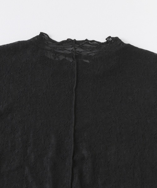 HEYUMM（ヘユム）の「レースカットトップ（Tシャツ/カットソー・レディース・オフホワイト/ブラック/オレンジ・ONE）」の14枚目の写真