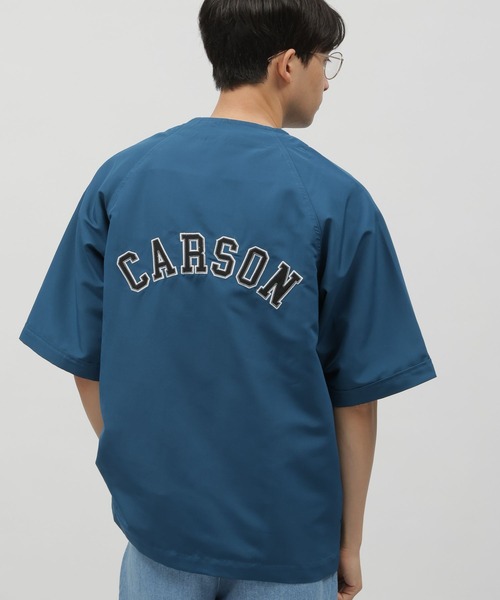LAKOLE（ラコレ）の「ベースボール刺繍シャツ / 109262（シャツ/ブラウス・メンズ・ブラック/ブルー/オフホワイト・LARGE/MEDIUM）」の11枚目の写真