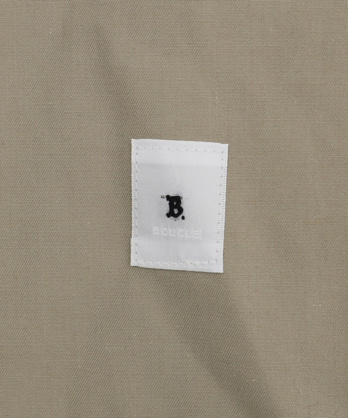EDIFICE LA BOUCLE（エディフィスラブークル）の「【LA BOUCLE / ラブ―クル】ウール/リネン ウェザー  サイドアジャストパンツ（スラックス・メンズ・ライトグレー/アイボリー/カーキ・MEDIUM/LARGE）」の19枚目の写真