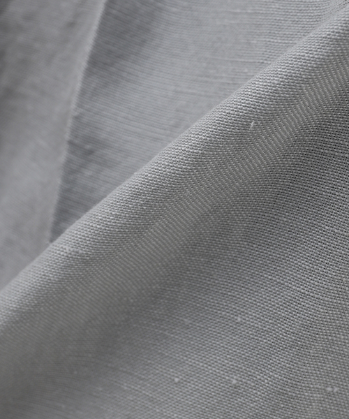 EDIFICE LA BOUCLE（エディフィスラブークル）の「【LA BOUCLE / ラブ―クル】ウール/リネン ウェザー  サイドアジャストパンツ（スラックス・メンズ・ライトグレー/アイボリー/カーキ・MEDIUM/LARGE）」の21枚目の写真