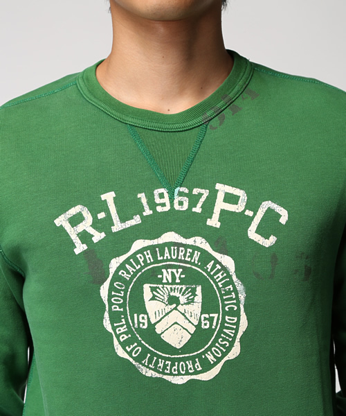 POLO RALPH LAUREN（ポロ ラルフ ローレン）の「コットンブレンド フリース スウェットシャツ（スウェット・メンズ・ブルー/グリーン/レッド・MEDIUM/X-SMALL/LARGE/SMALL/X-LARGE）」の16枚目の写真