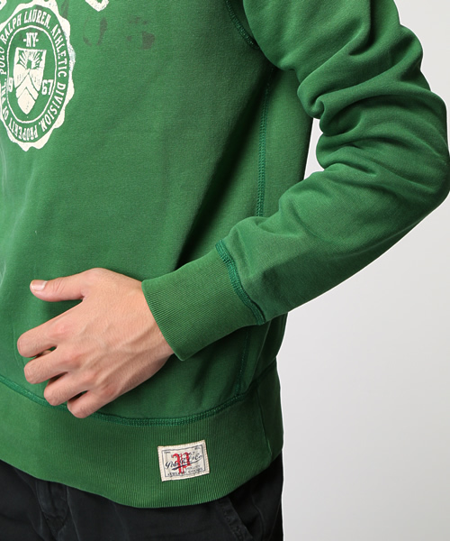 POLO RALPH LAUREN（ポロ ラルフ ローレン）の「コットンブレンド フリース スウェットシャツ（スウェット・メンズ・ブルー/グリーン/レッド・MEDIUM/X-SMALL/LARGE/SMALL/X-LARGE）」の17枚目の写真