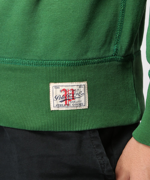 POLO RALPH LAUREN（ポロ ラルフ ローレン）の「コットンブレンド フリース スウェットシャツ（スウェット・メンズ・ブルー/グリーン/レッド・MEDIUM/X-SMALL/LARGE/SMALL/X-LARGE）」の18枚目の写真