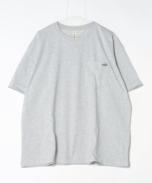 KEEN(キーン)の「OC/RP UNEEK 10TH POCKET BIG TEE / オーシーアールピー ユニーク テン ポケット ビッグ ティー / Tシャツ(Tシャツ/カットソー・メンズ・アッシュグレー・L/M/S/XL)」の1枚目の写真