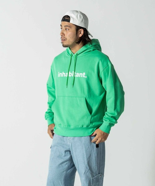 【セール】inhabitant(インハビタント)Cotton Pile Pull Parka/コットンパイルプルパーカー/フーディー/スウェット/ サーフィン/レジャー/スケートボード（スウェット）｜INHABITANT（インハビタント）