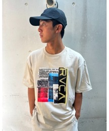 【オンライン限定】RVCA メンズ CUTNCORNERS SS Tシャツ 【2024年春夏モデル】/ルーカ半袖Tシャツ