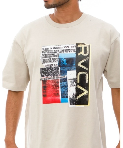 RVCA（ルーカ）の「【オンライン限定】RVCA メンズ CUTNCORNERS SS Ｔシャツ 【2024年春夏モデル】/ルーカ半袖Tシャツ（Tシャツ/カットソー・メンズ・グレー/ブラック/ホワイト・XX-LARGE/X-LARGE/LARGE/MEDIUM/SMALL）」の18枚目の写真