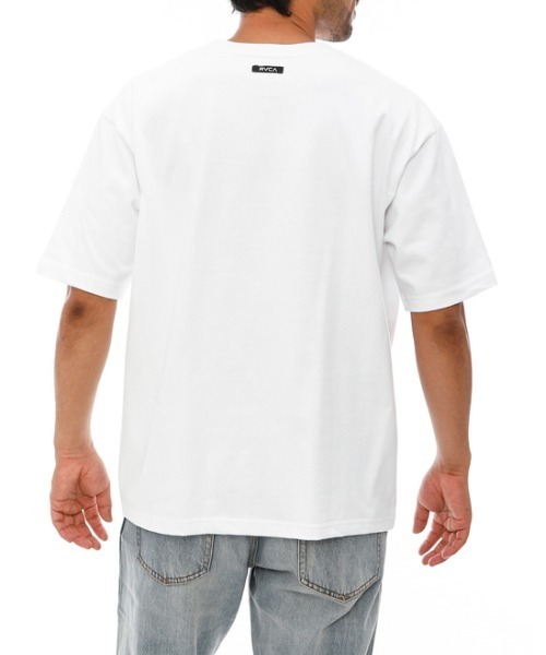 RVCA（ルーカ）の「【オンライン限定】RVCA メンズ CUTNCORNERS SS Ｔシャツ 【2024年春夏モデル】/ルーカ半袖Tシャツ（Tシャツ/カットソー・メンズ・グレー/ブラック/ホワイト・XX-LARGE/X-LARGE/LARGE/MEDIUM/SMALL）」の6枚目の写真