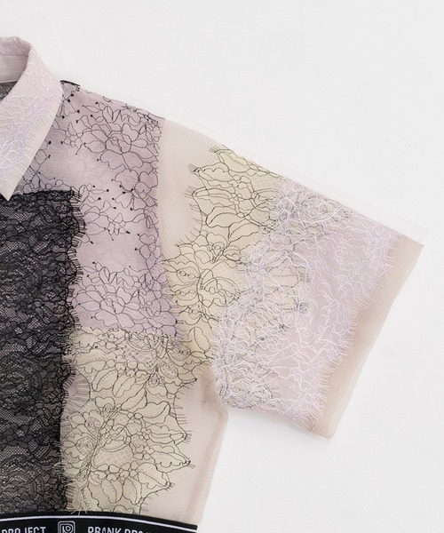 PRANK PROJECT（プランクプロジェクト）の「レーステープシャツ / Lace Tape Shirt（シャツ/ブラウス・レディース・ブラック/マルチ・FREE）」の12枚目の写真